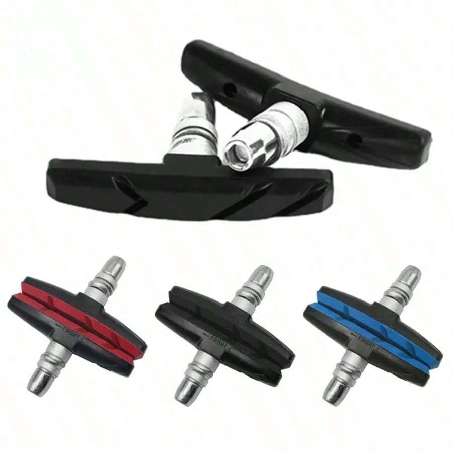 Durable Bicycle Silent Brake Pads, Suitable For V-Brake, Brake Pads/Brake Blocks, Rubber Material, Long-Lasting, Excellent Performance.