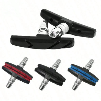 Durable Bicycle Silent Brake Pads, Suitable For V-Brake, Brake Pads/Brake Blocks, Rubber Material, Long-Lasting, Excellent Performance.