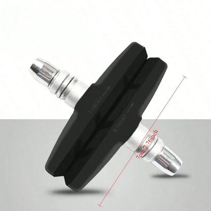 Durable Bicycle Silent Brake Pads, Suitable For V-Brake, Brake Pads/Brake Blocks, Rubber Material, Long-Lasting, Excellent Performance.