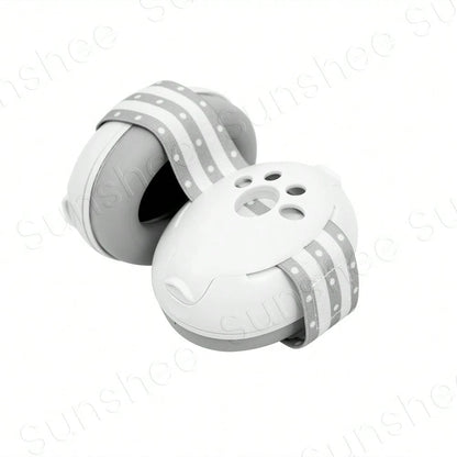 Ear Muffs For Infants With Elastic Headband, Baby Earmuffs Ideal For Flights, Baby Ear Noise Reduction Earmuffs