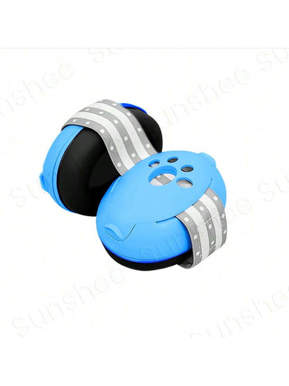 Ear Muffs For Infants With Elastic Headband, Baby Earmuffs Ideal For Flights, Baby Ear Noise Reduction Earmuffs