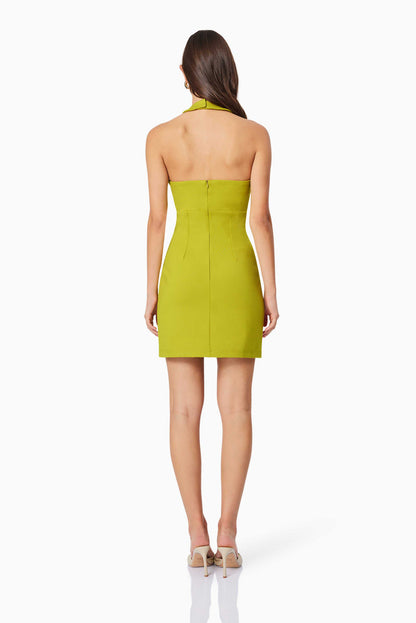 Eden Mini Dress - Chartreuse - SHOPJAUS - JAUS