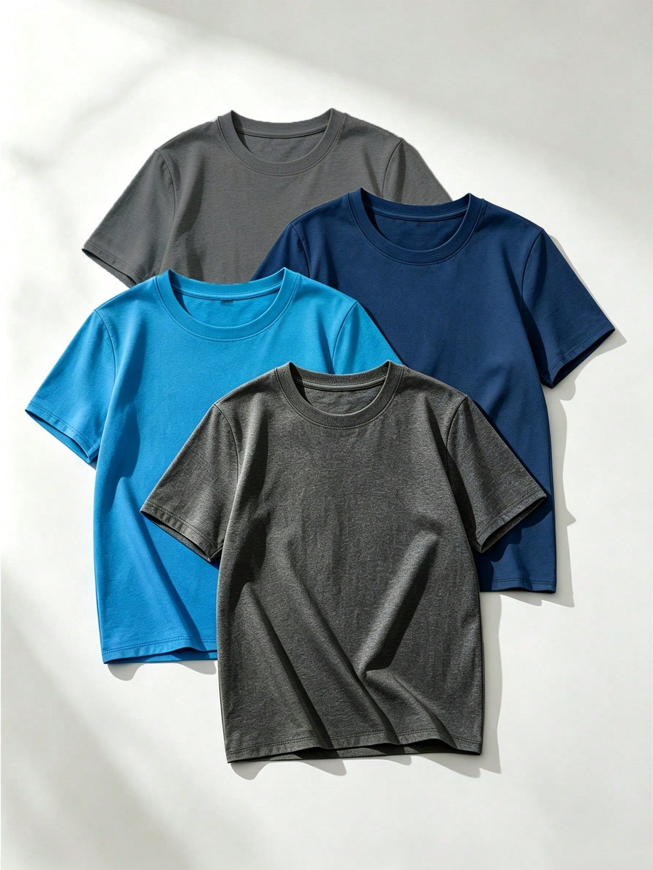 EMERY ROSE 4PCS Plus Size T-Shirts