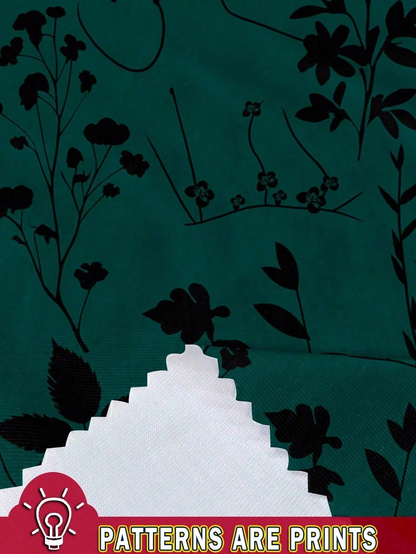 EMERY ROSE Casual Vintage Floral Pattern V-Neck Lantern Sleeve Loose Fit Plus Size Blouse, Suitable For Spring & Autumn And Winter Chic Blouses For Women Fall