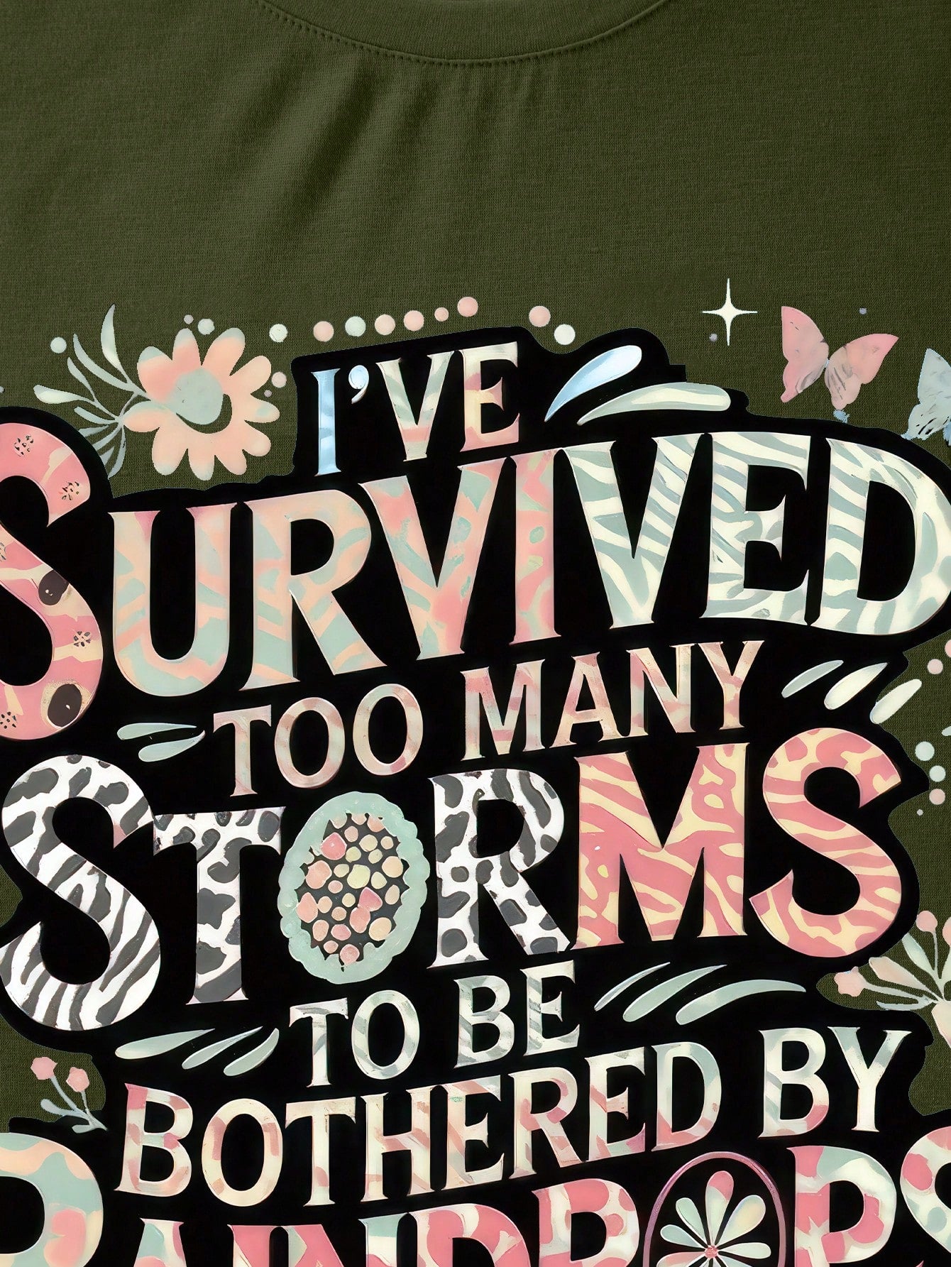 EMERY ROSE Too Many Storms Plus Size Short Sleeved T Shirts