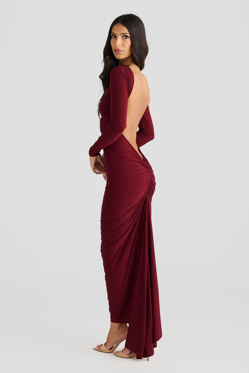 Evelyn Dress - Shiraz - SHOPJAUS - JAUS