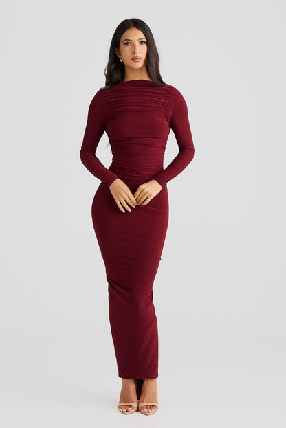Evelyn Dress - Shiraz - SHOPJAUS - JAUS