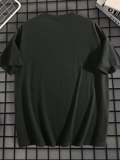 EWH Retro, Rock, Men's Short Sleeve,-Shirt, Evanescence Band, Iconic, Printed, Loose Street, Top, Music, Culture, Street Style