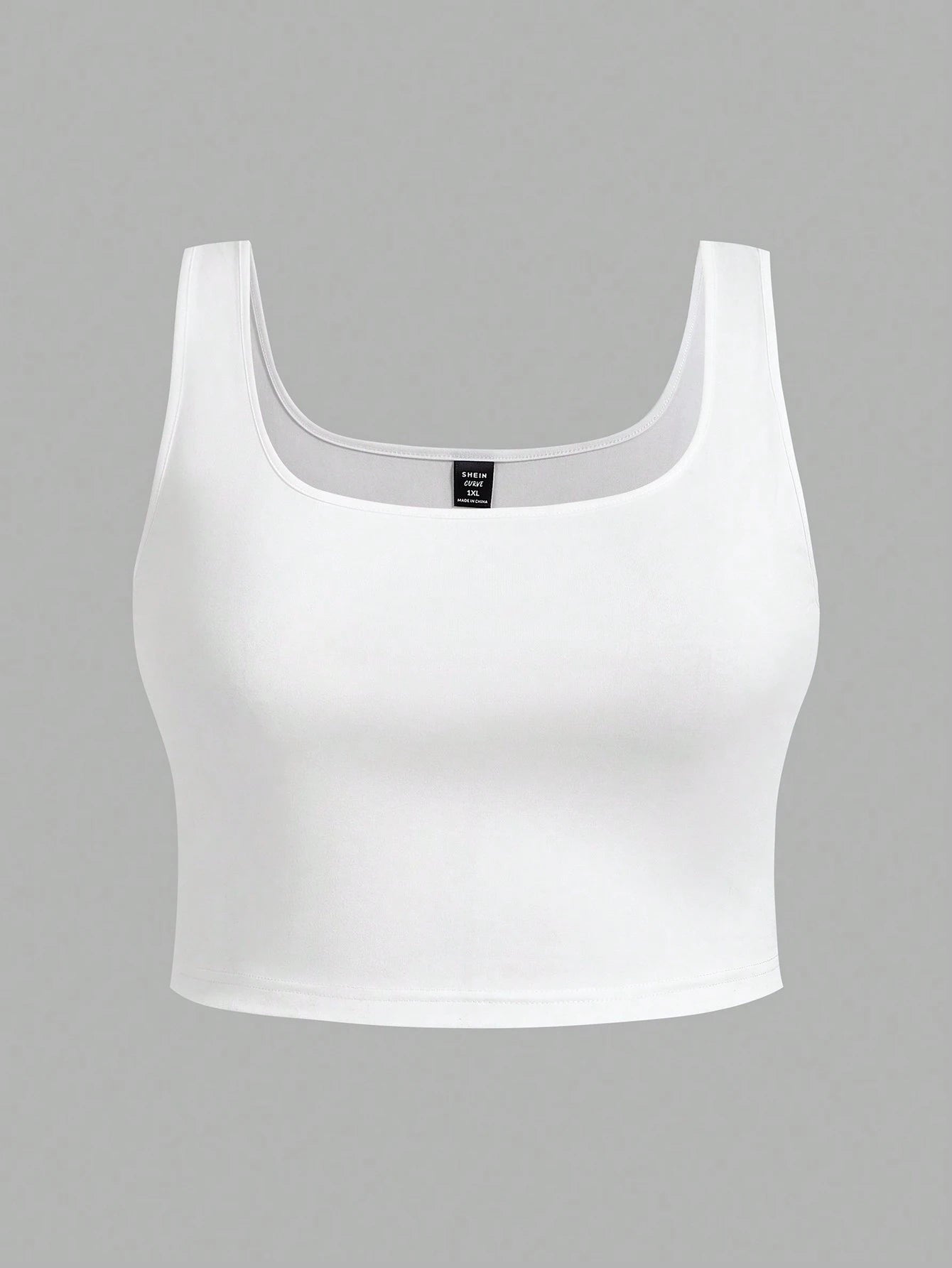 EZwear 3pcs Plus Size Women Casual Round Neck Camisole Tops, Suitable For Summer