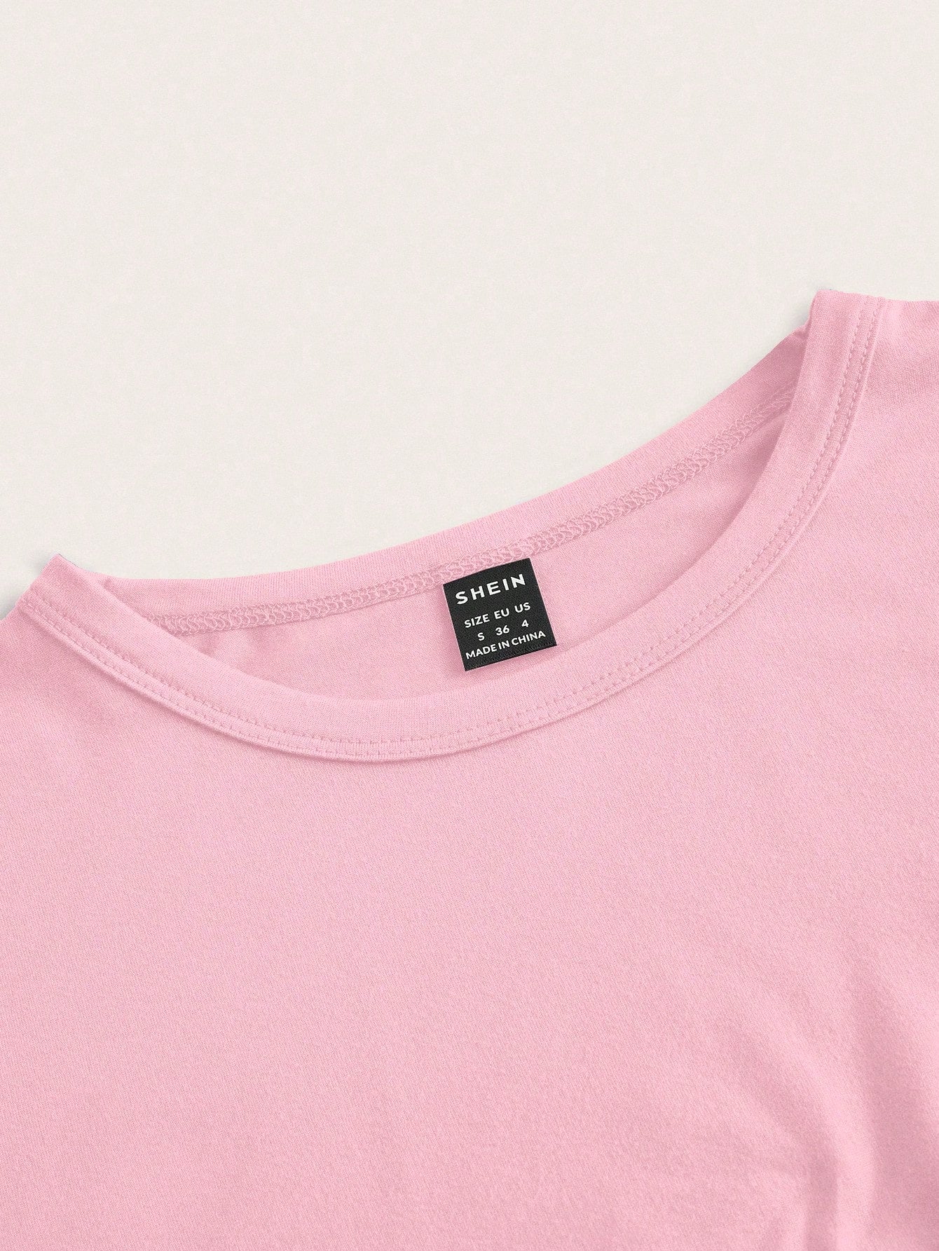 EZwear 4pcs Women Casual Solid Color Round Neck Plus Size Short Sleeve T-Shirts, Suitable For Summer Basics Tops Basic Tees 3 Pack Cropped Plain Tshirts