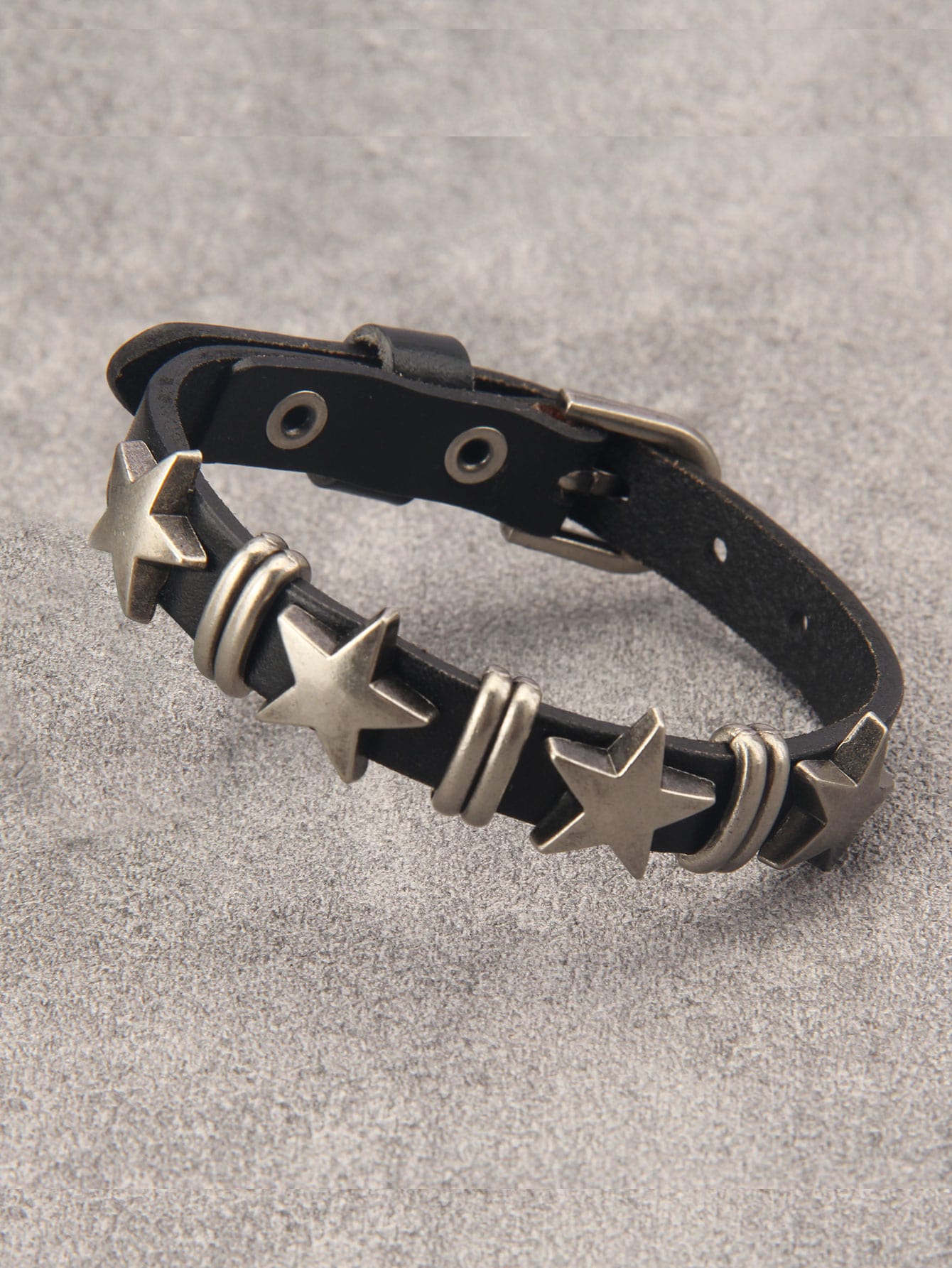 Fashionable and Popular Men Star Decor Bracelet for Jewelry Gift and for a Stylish Look