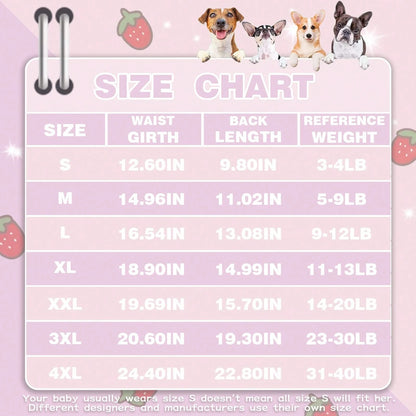 Female Dog Diaper Pet Underwear Diaper Jumpsuit Adjustable Cute Female Skirt For Puppy Comfort Reusable Doggy Diapers Reusable Puppy Sanitary Panties Dog Underwear Diaper