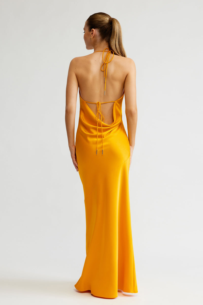 Freya Dress - Saffron - SHOPJAUS - JAUS