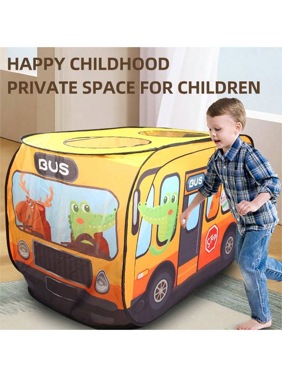 Game Tent Car Educational Play House Indoor Outdoor Toy Portable Foldable No Assembly Required Boys Girls Back To School Christmas Halloween Thanksgiving Children's Day Party Gift