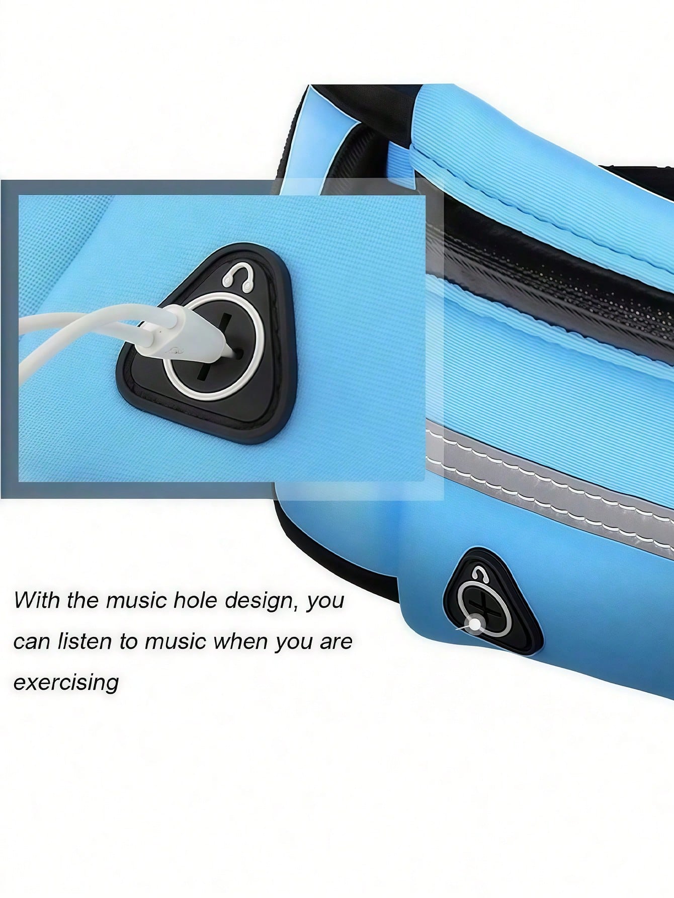 Glow Mode Luminous Waist Bag, Professional Anti-Bounce Running Waist Bag For Women, With Adjustable Shoulder Strap, Waterproof Sports Waist Bag, Outdoor Fitness Travel Casual Running Hiking Cycling Ru