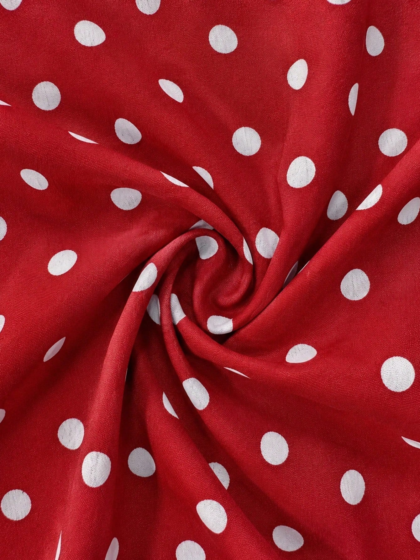 GlowEve Women's V-Neck Short Sleeve Waist-Cinching Polka Dot Midi Dress For Beach Vacation