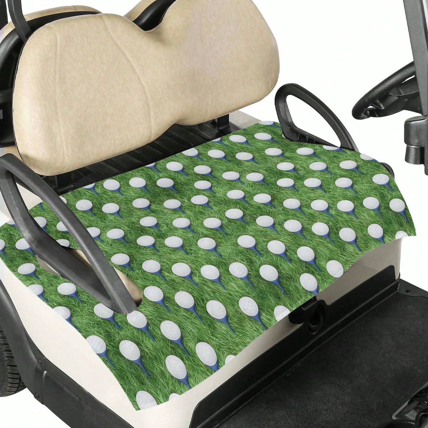Golf Cart Seat Covers & Towel Blanket – Universal Fit, Sweat & Dirt Protection, 52 X 32 Inch