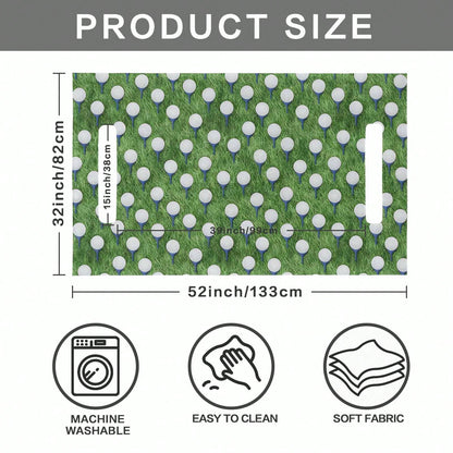 Golf Cart Seat Covers & Towel Blanket – Universal Fit, Sweat & Dirt Protection, 52 X 32 Inch
