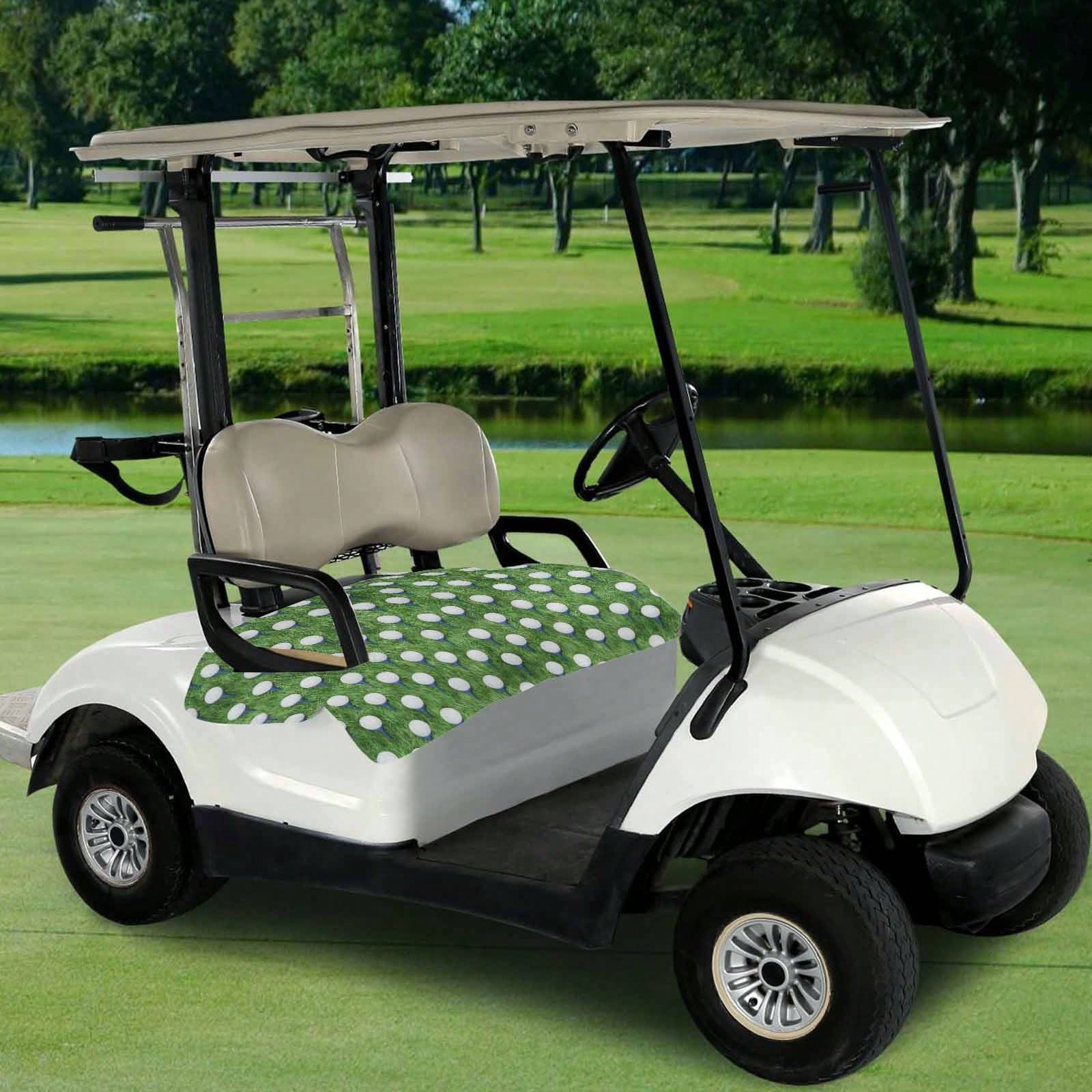 Golf Cart Seat Covers & Towel Blanket – Universal Fit, Sweat & Dirt Protection, 52 X 32 Inch
