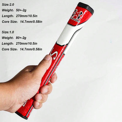 Golf Club Grip With Spyne Technology, Advanced Surface Texture And Adhesion, Reduces Grip Pressure, Unique Parallel Design