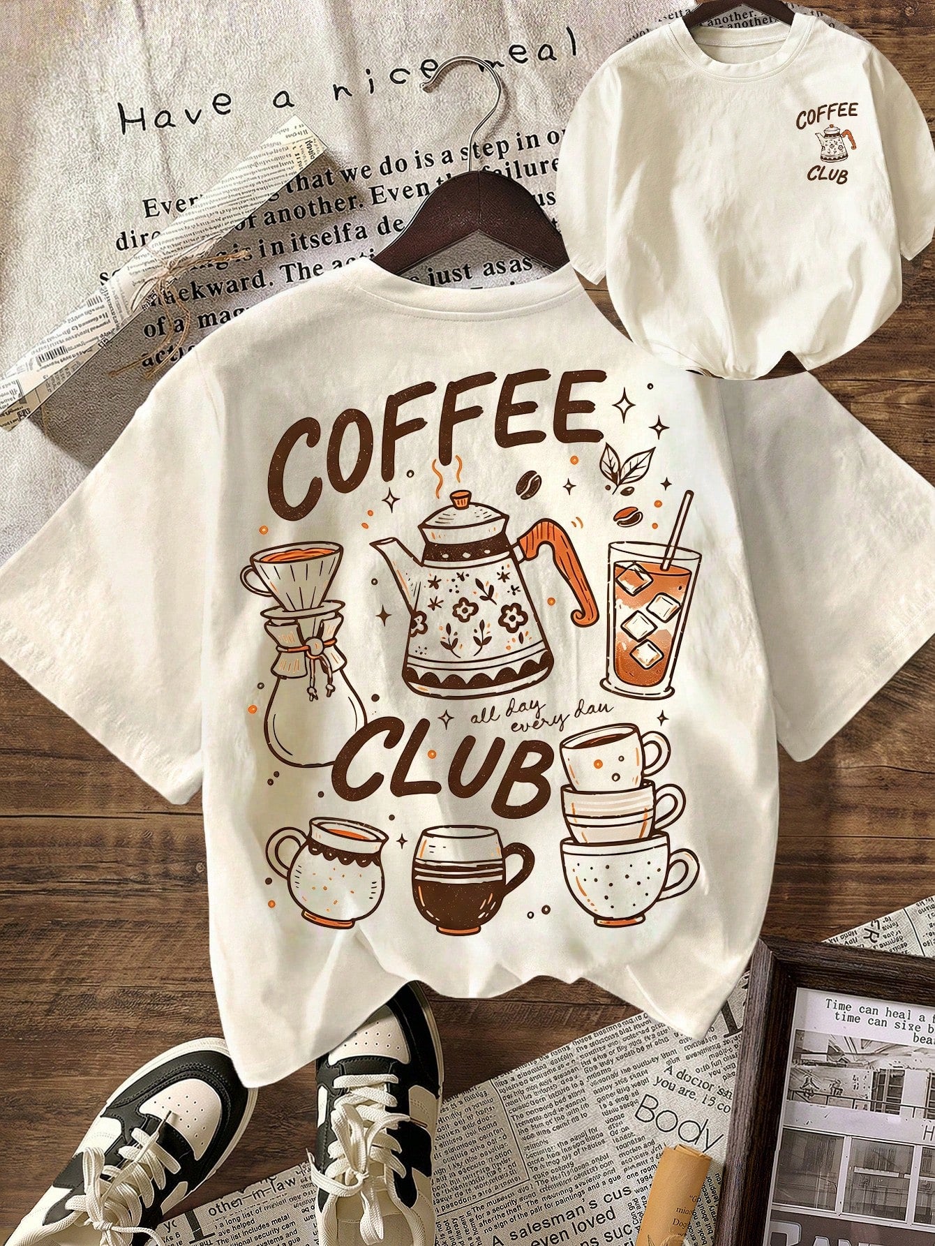 Graphic T-Shirt, Women'S Casual Round Neck Short Sleeve Solid Color T-Shirt, Minimalist Fashion Suitable For Summer
