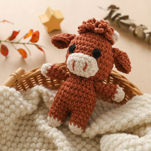 Handmade Rattle, Soft Knitted Toy, Suitable For Toddlers And Children, Perfect Gift For Christmas, Halloween, Thanksgiving