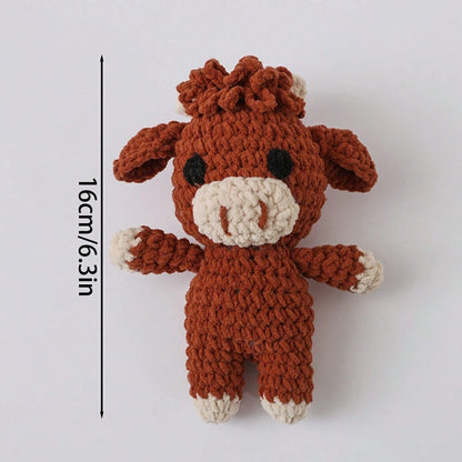 Handmade Rattle, Soft Knitted Toy, Suitable For Toddlers And Children, Perfect Gift For Christmas, Halloween, Thanksgiving