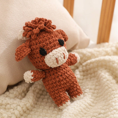 Handmade Rattle, Soft Knitted Toy, Suitable For Toddlers And Children, Perfect Gift For Christmas, Halloween, Thanksgiving