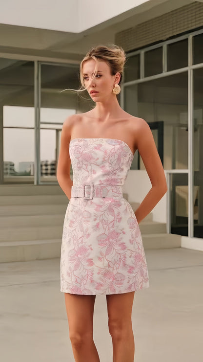 Homecoming Dresses Floral Prom Dresses Short Cocktail Dresses Senior Graduation Dress,AST1989