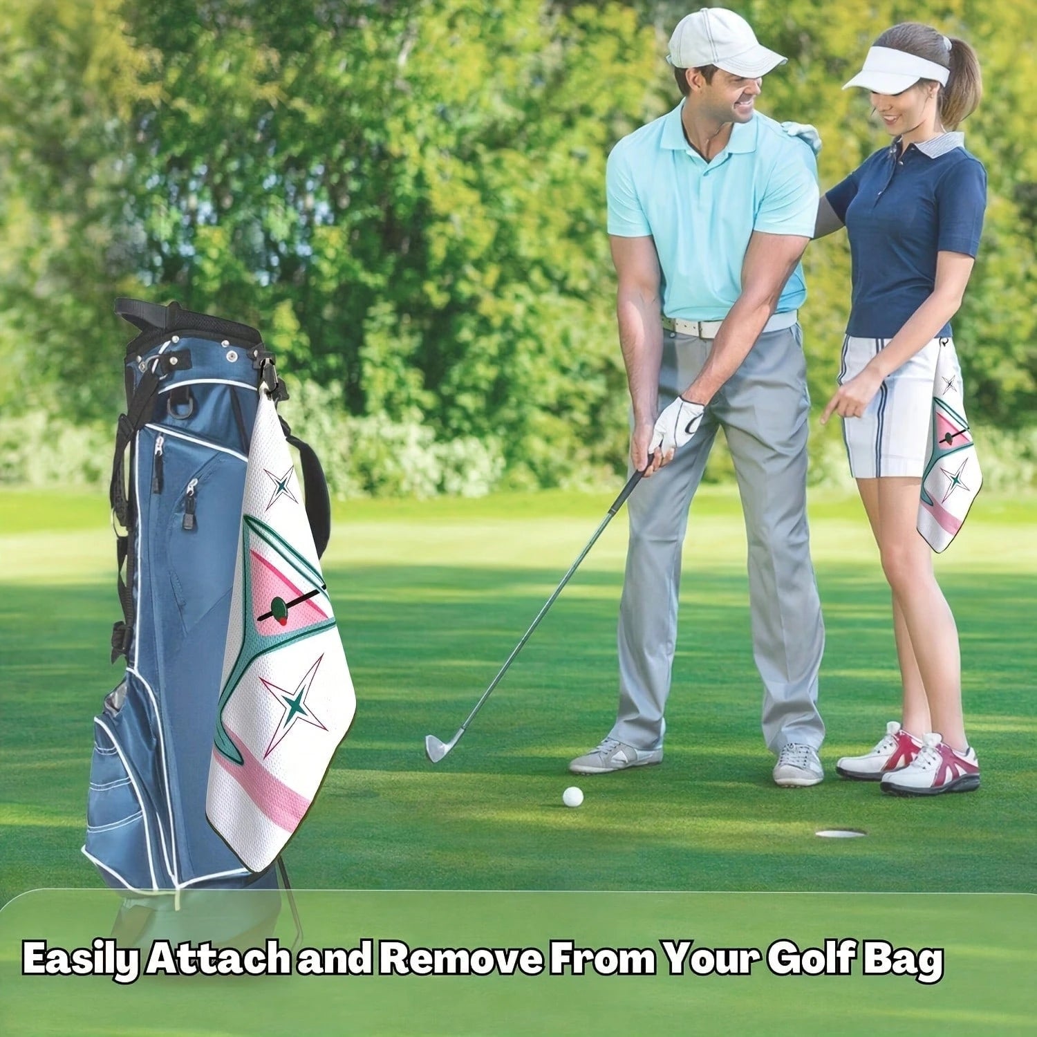 Humorous Ultra-Fine Fiber High-Quality Golf Towel, Specially Designed For Golf Bags, Unisex, An Excellent Golf Accessory For Men Golfers, Perfect For Birthdays, Retirement Days, And Father's Day Gifts