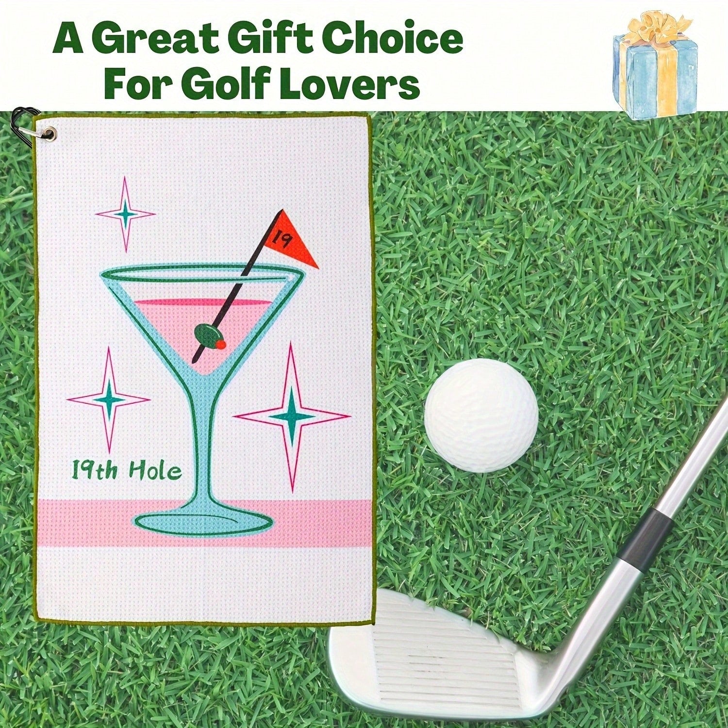 Humorous Ultra-Fine Fiber High-Quality Golf Towel, Specially Designed For Golf Bags, Unisex, An Excellent Golf Accessory For Men Golfers, Perfect For Birthdays, Retirement Days, And Father's Day Gifts