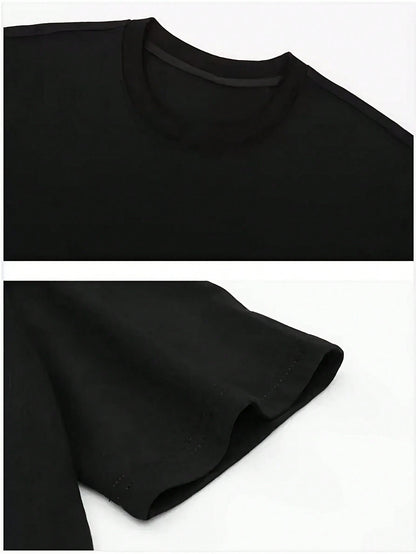 I Avoid People 1 Pcs Women's Plus Size T-Shirt Funny Patterns, Comfortable And Stress-Free, Loose Fit, 100% Polyester Casual Crew Neck Top, 220g Machine Washable And Hand Washable
