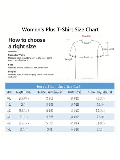 I Avoid People 1 Pcs Women's Plus Size T-Shirt Funny Patterns, Comfortable And Stress-Free, Loose Fit, 100% Polyester Casual Crew Neck Top, 220g Machine Washable And Hand Washable