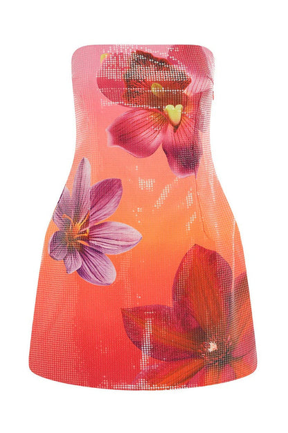 Ibiza Mini Dress - Cosmo Ombre