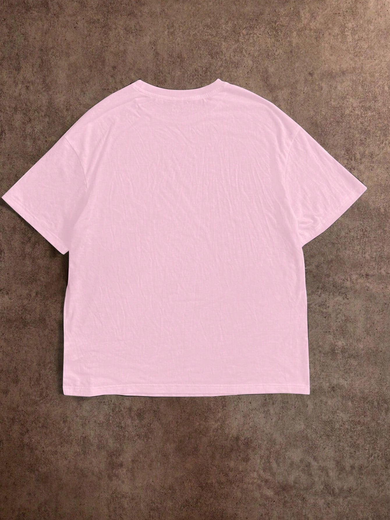 INAWLY Plus Size Crew Neck Short Sleeve T-Shirt, Fashionable For Summer