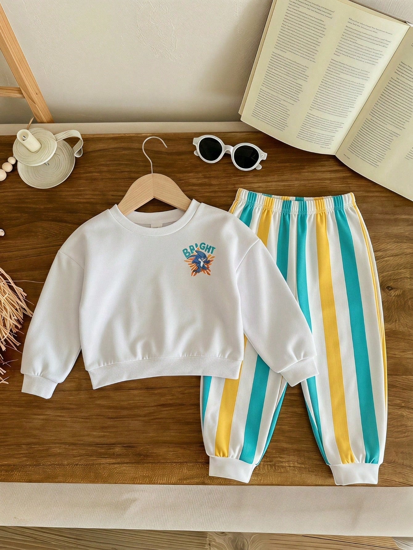 Infant Round Neck Casual Comfortable Outfit