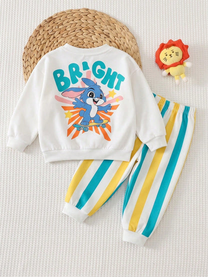 Infant Round Neck Casual Comfortable Outfit