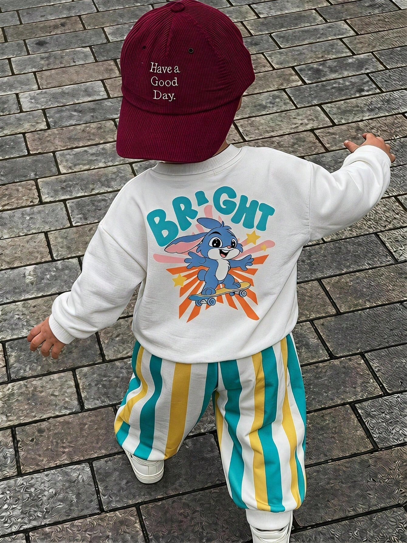 Infant Round Neck Casual Comfortable Outfit