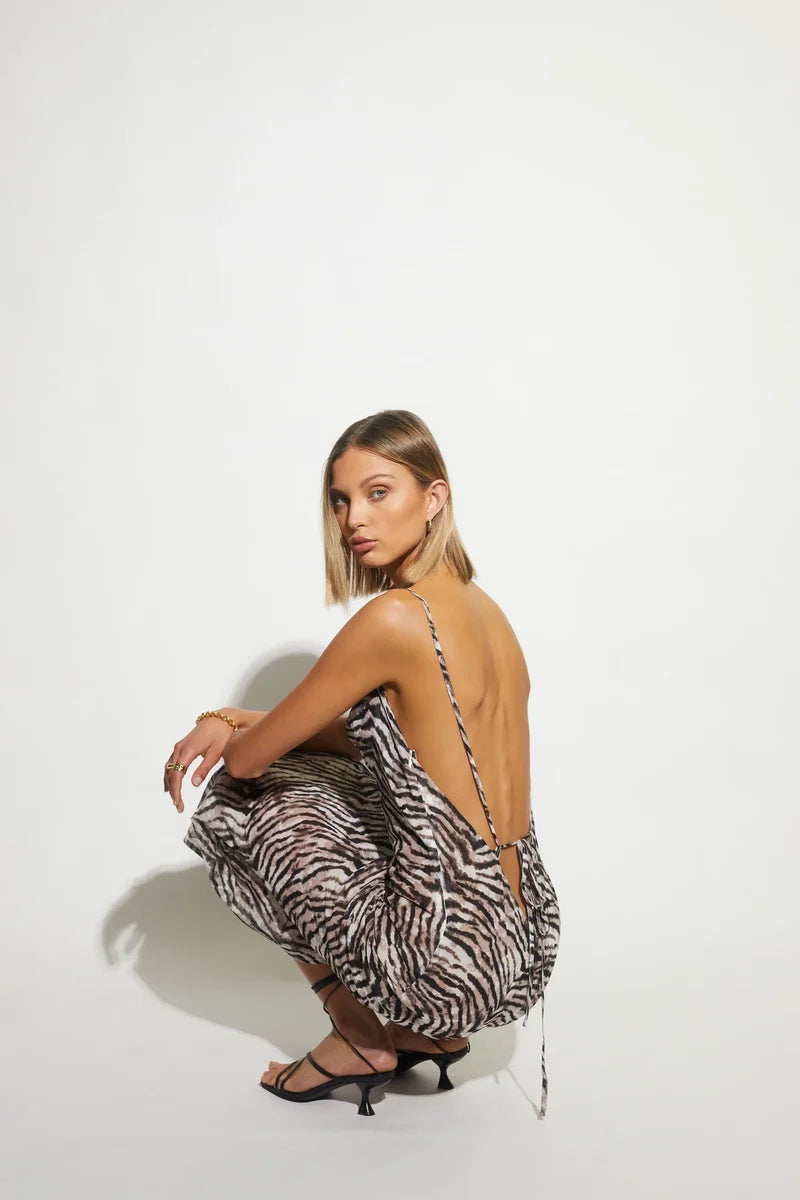 Instinct Dress - Tiger - JAUS