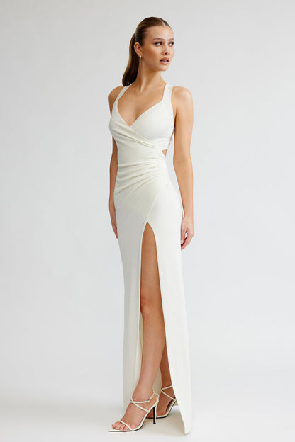 Iva Dress - White - SHOPJAUS - JAUS