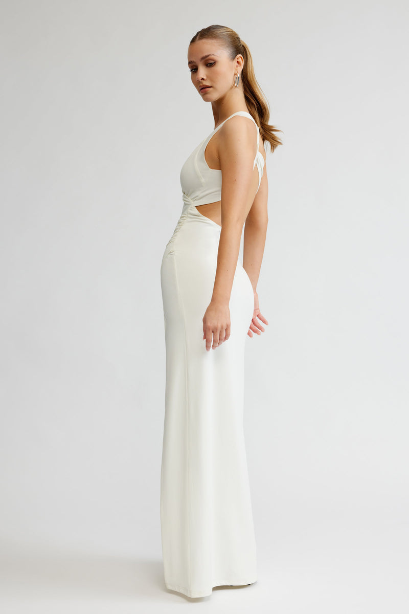 Iva Dress - White - SHOPJAUS - JAUS