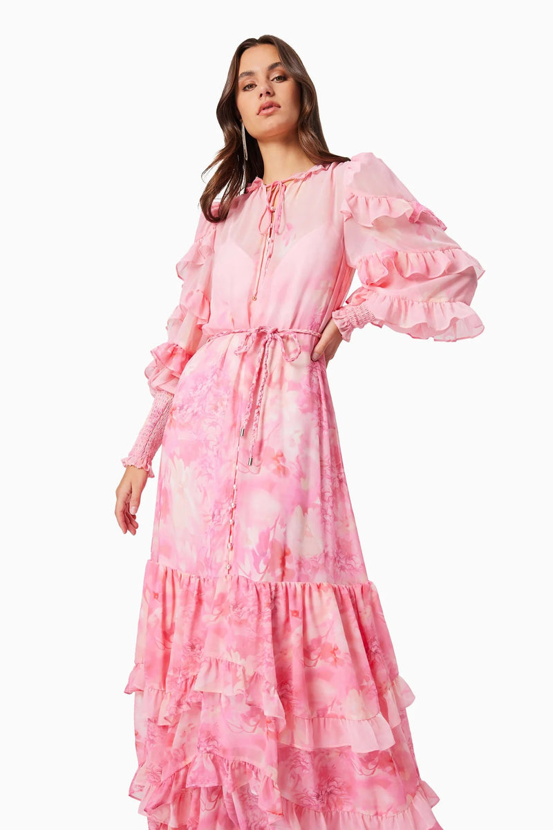 Ivy Maxi Dress - Pink - SHOPJAUS - JAUS