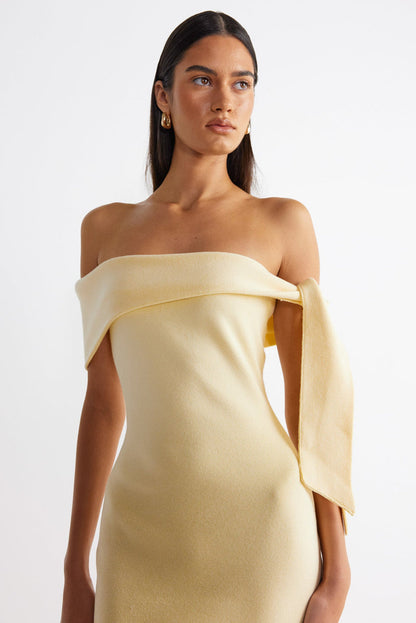 Jaymes Mini Dress - Panna Cotta - SHOPJAUS - JAUS
