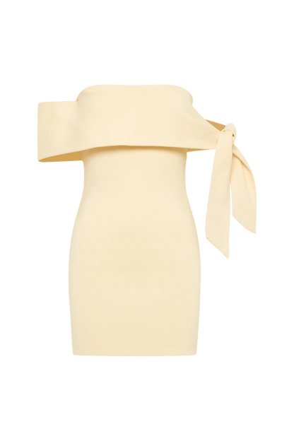 Jaymes Mini Dress - Panna Cotta - SHOPJAUS - JAUS