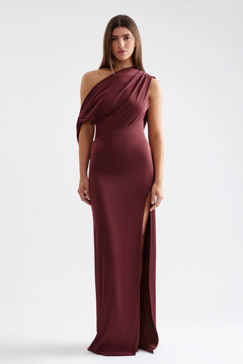 Jayne Dress - Plum - SHOPJAUS - JAUS