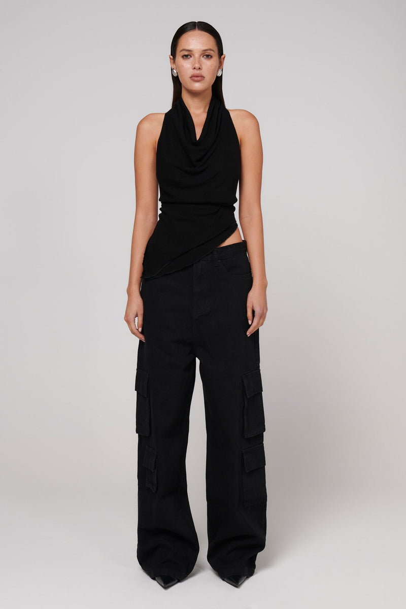 Karta Cargo Pant - Black - SHOPJAUS - JAUS
