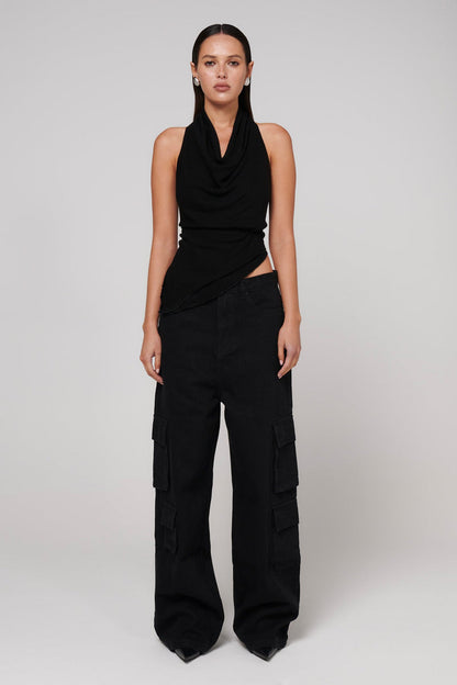 Karta Cargo Pant - Black - SHOPJAUS - JAUS
