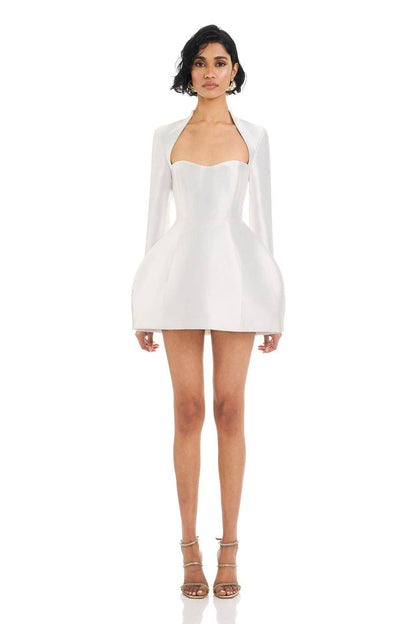 Kate Dress - White - SHOPJAUS - JAUS