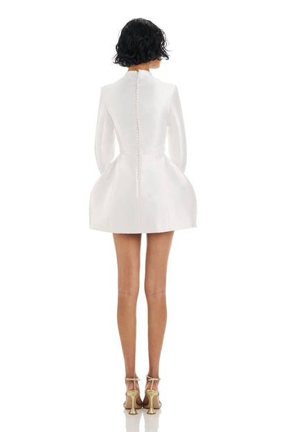 Kate Dress - White - SHOPJAUS - JAUS