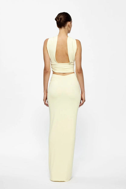 Kayson Skirt - Lemon